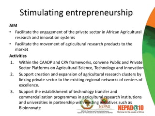 Science, technology and innovation strategy for Africa 2024