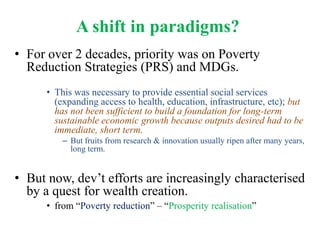 Bioscience innovation system in eastern Africa: Opportunities and challenges