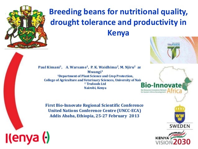 Breeding Beans For Nutritional Quality Drought Tolerance And Product Breeding Beans For Nutritional Quality Drought Tolerance And Product
