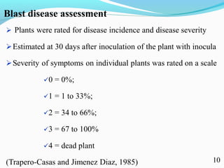 Characterization of finger millet blast pathogen (Pyricularia grisea) and Its management using biocontrol agents and fungicides