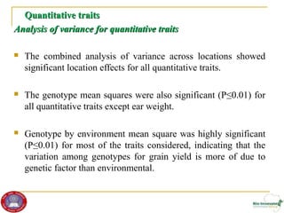 Genetic diversity and traits inheritance in finger millet (Eleusine coracana): Implications for germplasm conservation and strategic breeding for multi-stress tolerant variety  