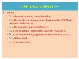 Line by environment interaction, yield stability and grouping of test locations for navy bean variety trial in Ethiopia
