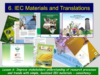 Effective science communication in contemporary research environment