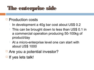 Evaluation of sorghum varieties for the production of snack bars