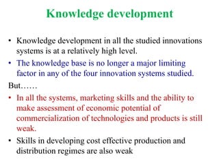 Moving bio-innovations from the laboratory to the market: A comparative study of four bio-innovate technological clusters
