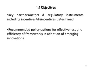 Review of policies and regulatory incentives/disincentives for development and adoption of innovations for industrial effluent management in Tanzania