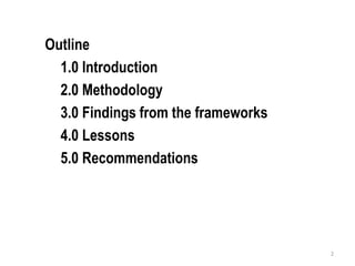 Review of policies and regulatory incentives/disincentives for development and adoption of innovations for industrial effluent management in Tanzania