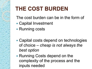 Development and deployment of industrial effluent treatment systems in sub-Saharan Africa: Opportunities and challenges