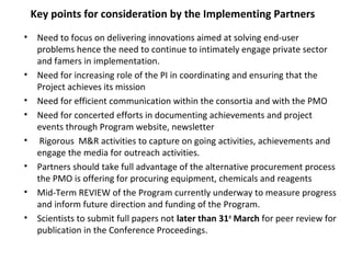 Delivering biosciences innovations to the market place: Bio-Innovate program strategy