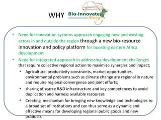 Delivering biosciences innovations to the market place: Bio-Innovate program strategy
