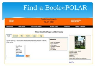 Find a Book∞POLAR
 