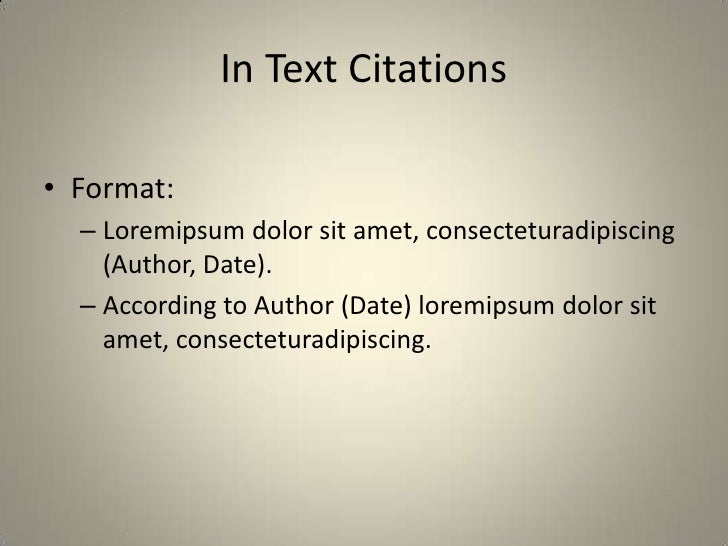 Biol 342 Citing Sources NLM Style Bibliographies and InText Cita…