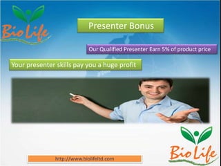 Bio life plan presentation | PPTX
