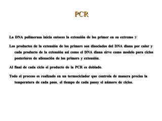Diseñadas para identificar gérmenes o segmentos genéticos detectando secuencias específicas. 