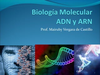 Prof. Mairuby Vergara de Castillo 
MVCastle 1 
 