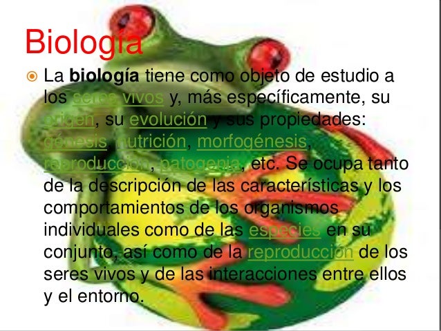 Biología , tecnología y sociedad