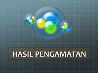 HASIL PENGAMATAN

 