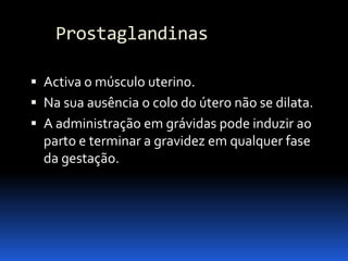 Biologia – 12º Ano (Mecanismos Que Controlam O Desenvolvimento EmbrionáRio Parto)