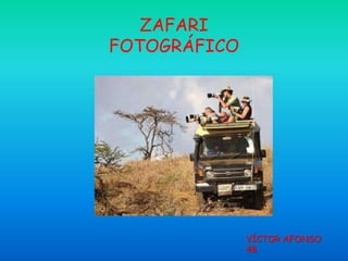 ZAFARI
FOTOGRÁFICO

VÍCTOR AFONSO
4B

 