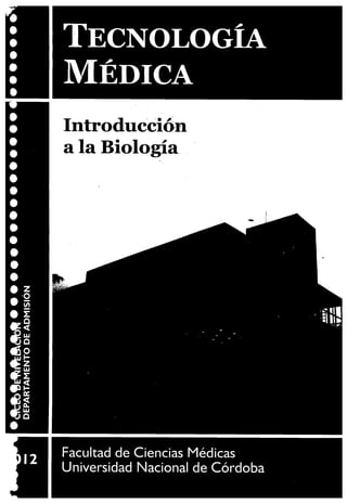 Cuadernillo de Biología Tecnología Medica UNC