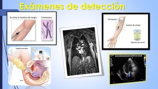 Exámenes de detección
 