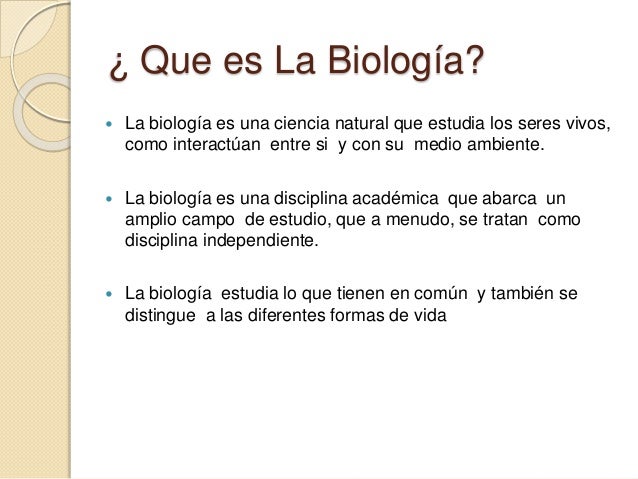 Biologia