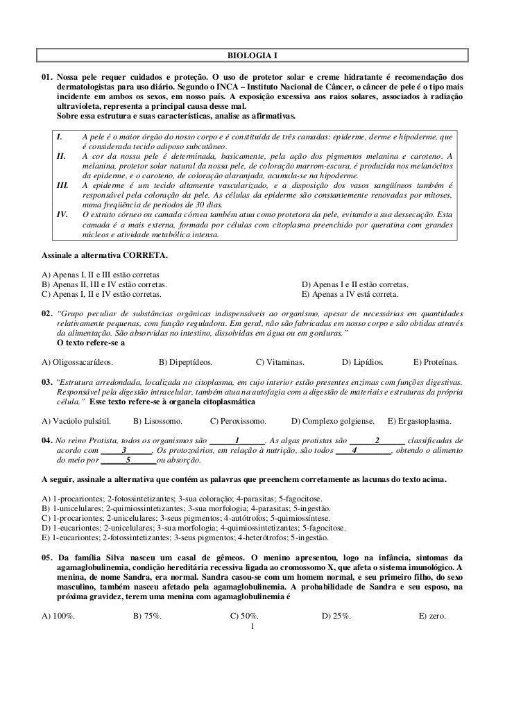 Cursos relacionados a biologia
