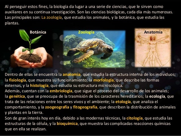 La Biologia como Ciencia
