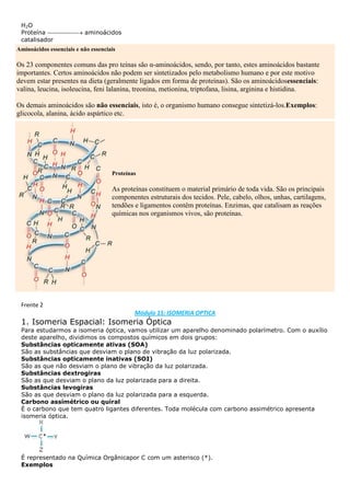 Biologia e química pga1
