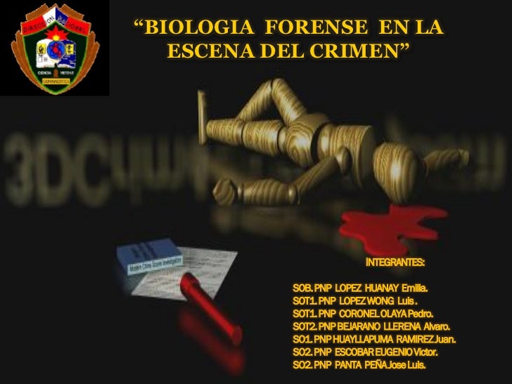 Curso biologia forense
