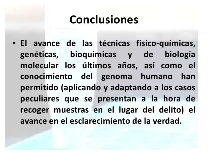 Curso biologia forense