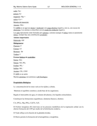 Biologia General I Y II | DOC