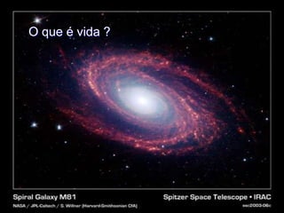 O que é vida ?
 