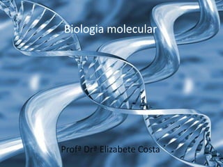 Biologia molecular Profª Drª Elizabete Costa 