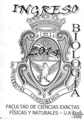 Biologia teorico (2014)