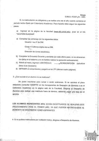 Biologia teorico (2014)