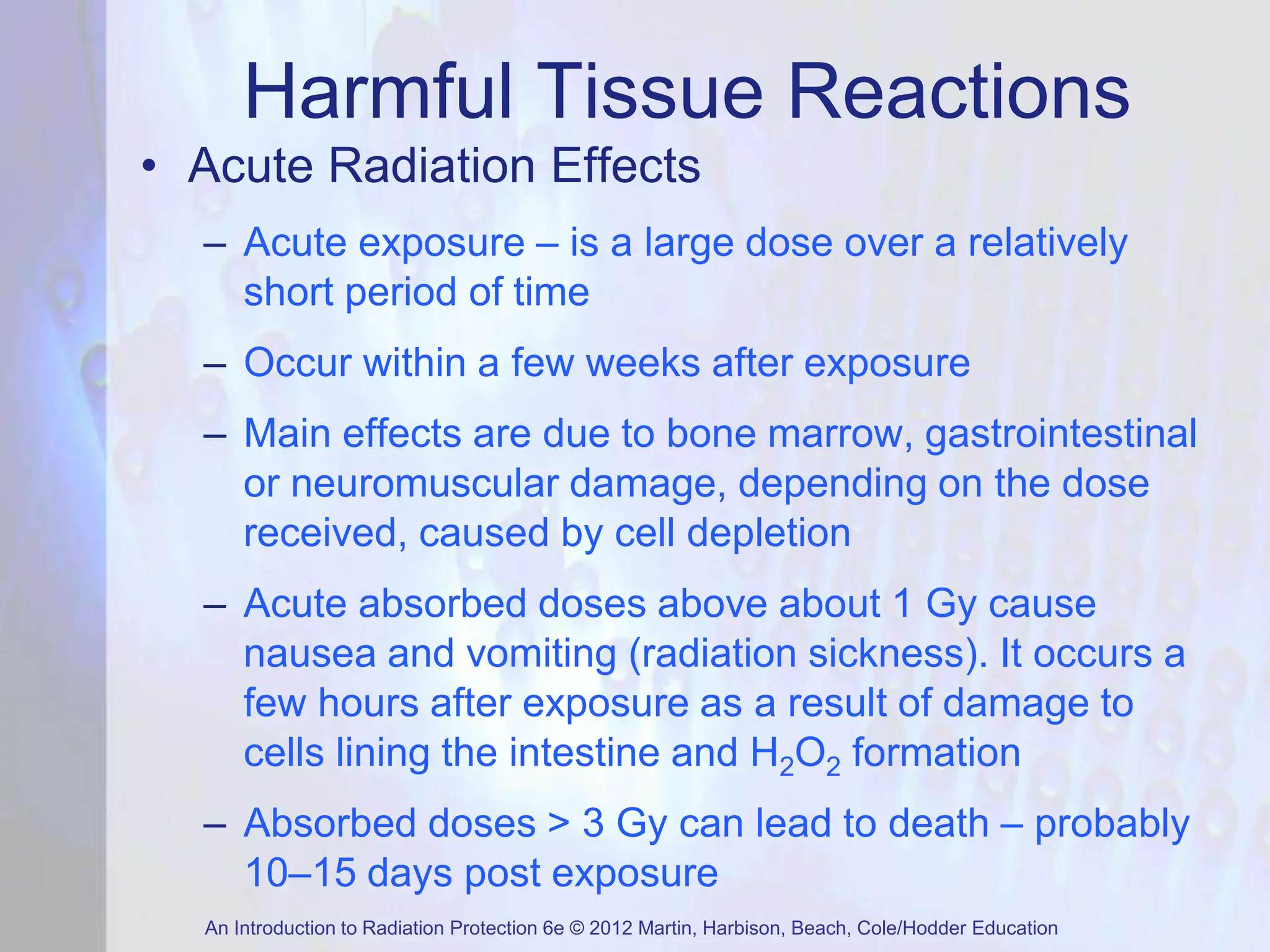 Biological-manifestations-of-radiation s | PPT