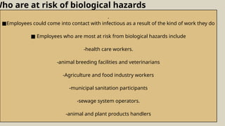 BIOLOGICAL-HAZARD also known as biohazard.pptx