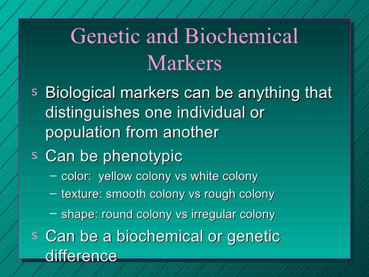 biological markers