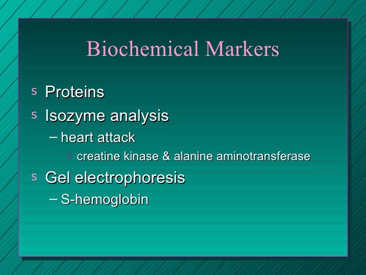 biological markers