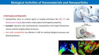 Bioimaging Mri Biological Activities of Nanomaterials and Nanoparticles | PPTX