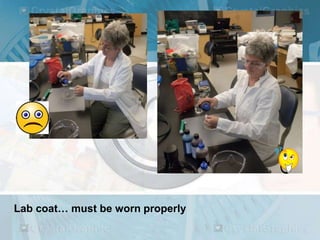 Biological and chemical safety in the microbiology laboratory | PPTX