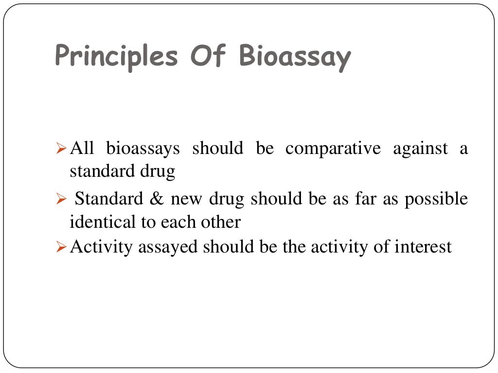Biological Assay