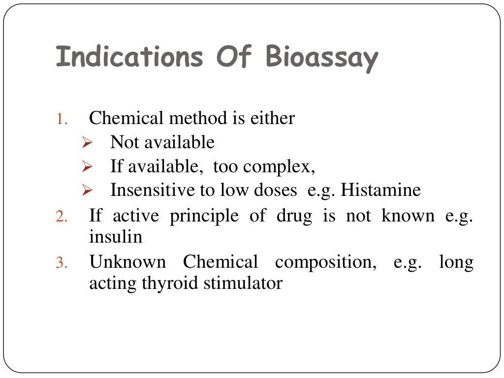 Biological Assay