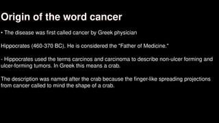 Biological Basis Of Early Detection Of Cancer copy.pptx