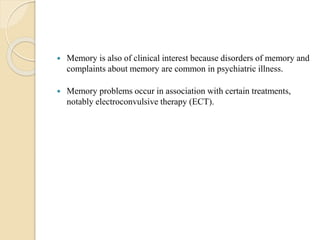 Biological basis of memory | PPTX