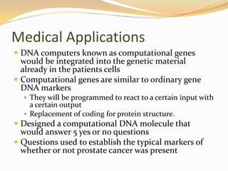 Biological computers | PPTX