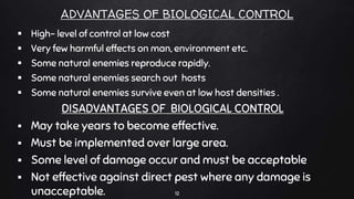 Biological control of insects pest with reference to predatores and ...