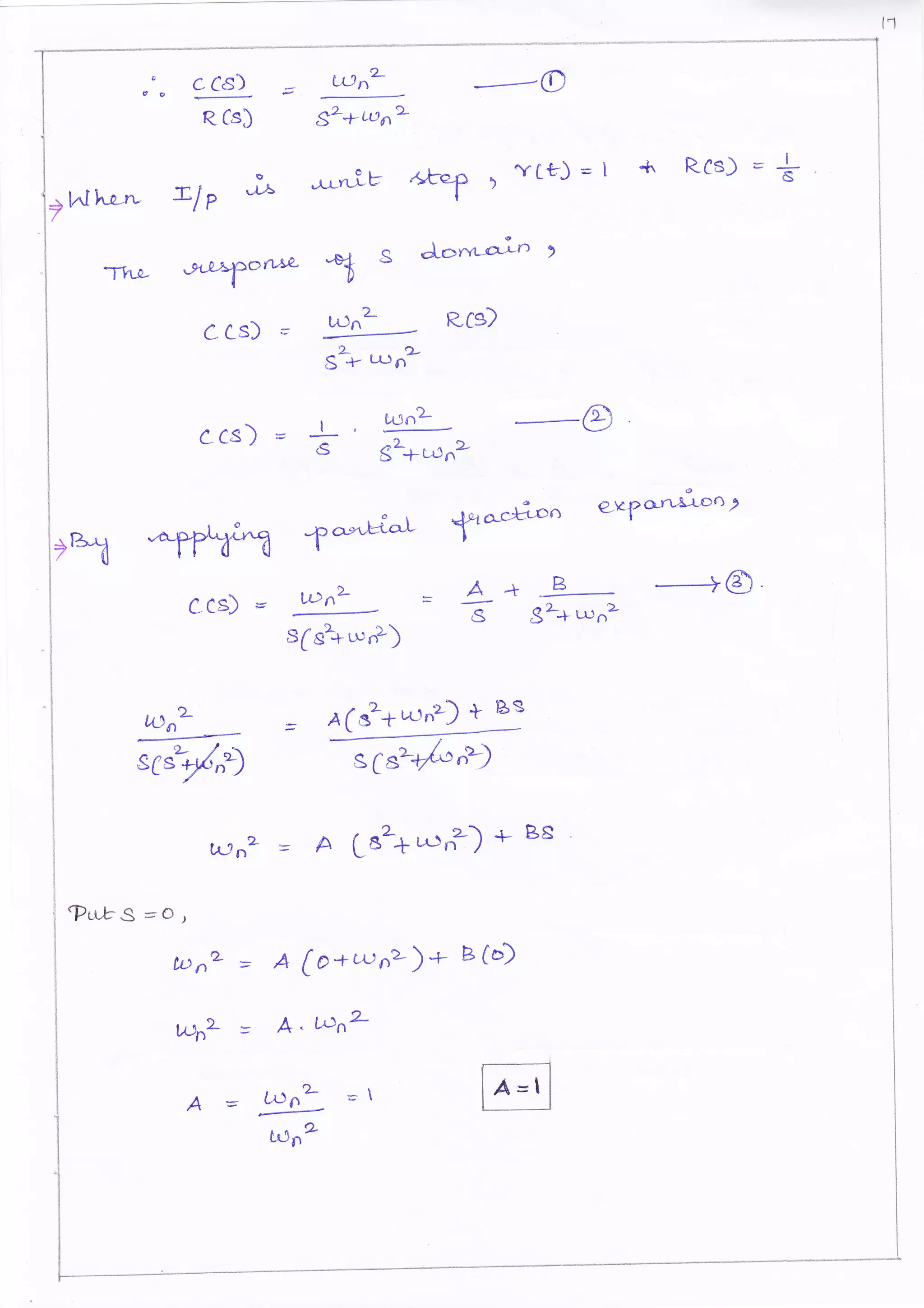 -11 ,. -
. .41:,.*r
t1
c cg).
R Cs)
.*tSzq- t^Lnl
; ,..,ltLV *te1 , YCs) = I 'h RCe) = -L
* l^t V&r1. TIP
7
Tnr: orvn- ** E 'e.r>*v-o;n )
l)
c cs) = :911 RCs)
S11- tr-r *
ccs) ry^'
Sl+ue n'
Ccs) € ,wrz- =
sf B-*r,')
l, .Jn'
,t
-'
t
A(f+L"l"U
sc*{fi *C s-4/"#,
lLSrr' = A Lsa u)'f) +- Bs
l,
=a-
a
alcf o-nar-"oo 2
)*t a"fttr^? f '-,t't-f {ao-ot<-on
-L+a
B
Sa+trl6z
?ulS:o )
lpnL
Lun2
A
= A [o+urn2-)-r
BCo)
= A'wnL
: i.; aL =
(,
trgp -
 