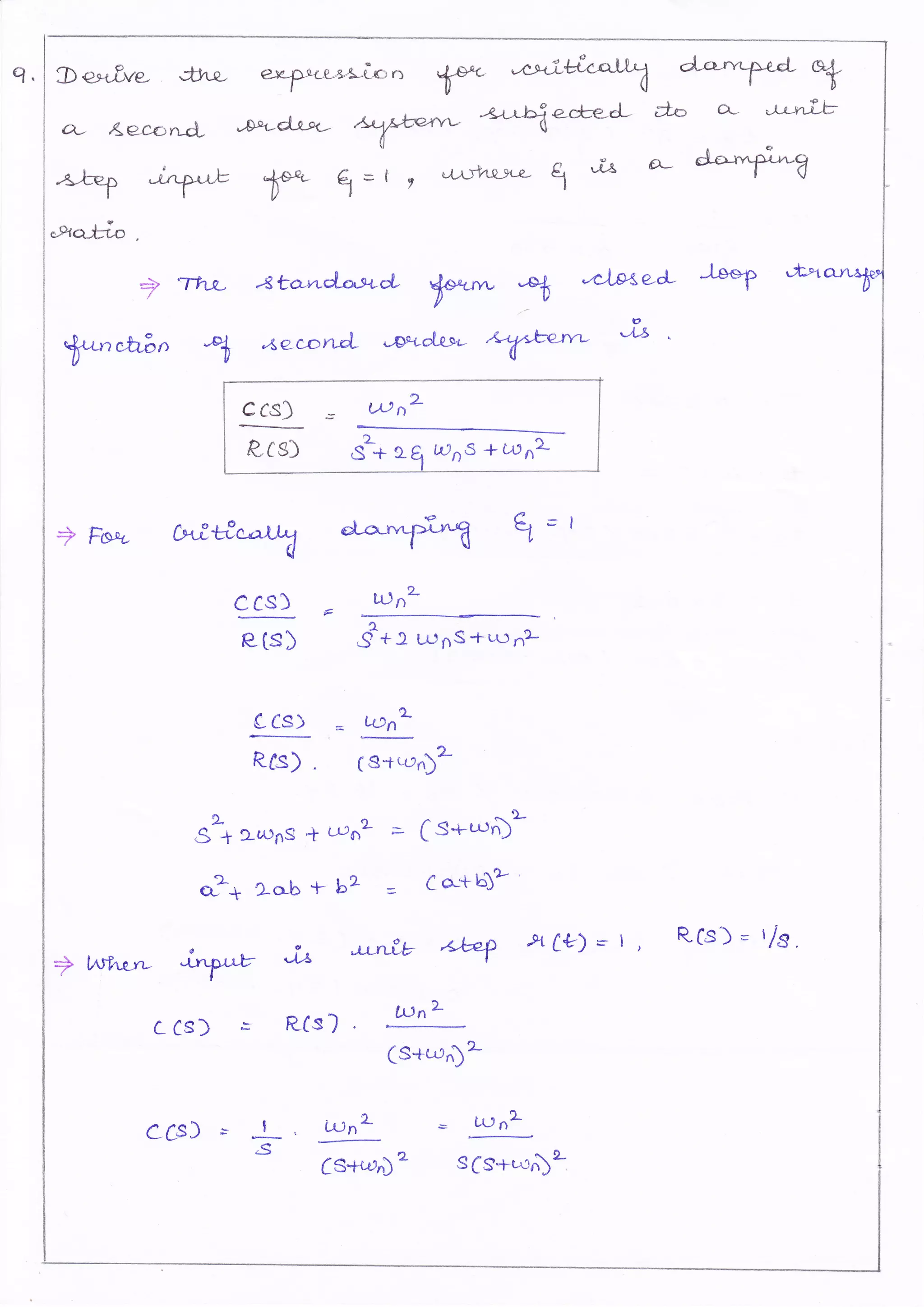 q. Dex.rfue- ..i}1&
tu &e;cg;'n^d-
^ef
-P.qfui,'
S*, uhSo A
? lrchnn-
w R(s) = t/s,
R-(s ) .b)-nL
CS+c^rOt
trJnl - tr,nl
"S
u-prLL-r^-Lrcr,
tr
d*'*P ef
-v.-,d,#u Y ffie-ebd- f,*t,
O.-
o.* "l;.-mjlb
ry Y E=I? @ & dx
I
Wa
? Th-e- ata-nda-*d-
$*,*
*t ,c-l'*Sed' J"Yt
o
*ec,nA --Wda*,
W 'rtz ,
ccs) 5+rE---r-r-_
wn'
gCS) 5;1+ e-q uns +tnnL
Cvi*:tcr..;u17 q=r
qcs:- u
ets)
tr)n'
2.
g+2 t-trns -Ful-:nL
.9CF) ,= Lj.nL
Rrs) (s*r*ni)'
Si e-rups + trr*Z = Cs{r-u'D'
o?+ 2o.b Jr- 62 = C cr:rb)-
r cs)
CCS)
CS+urO2 SCs)+r-,,-irlo
 